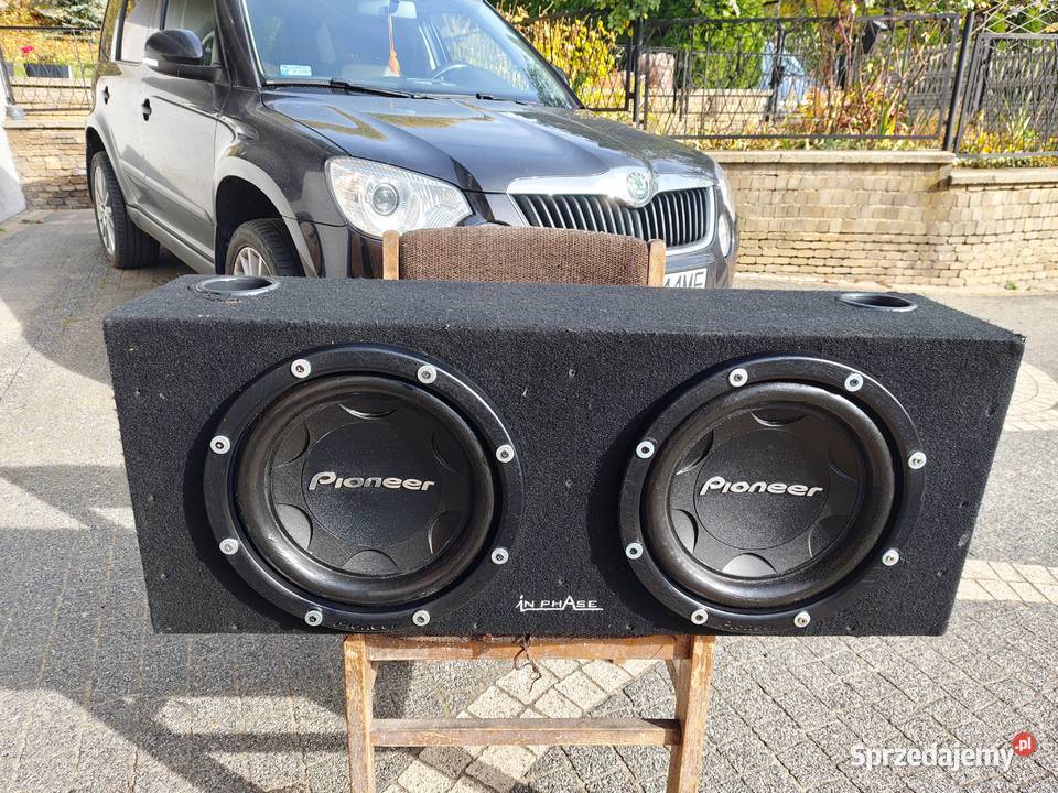 Skrzynia basowa bassowa subwoofer tuba dual 2x skrzynie basowe i tuby Niegowonice
