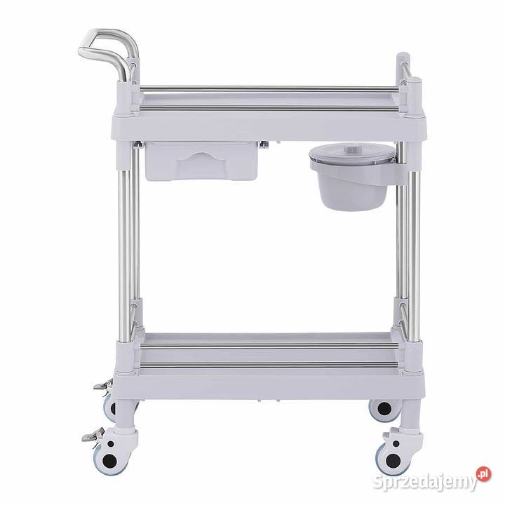 Wózek laboratoryjny 2 półki 54 x 38 szuflada Częstochowa