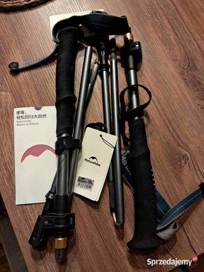 nowe składane kijki trekkingowe Naturehike Sandomierz sprzedam