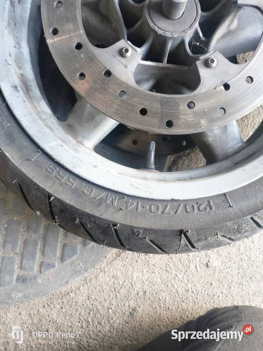 Piaggio x9 500 przednie koło nowa opona Części i akcesoria motocyklowe Łubno