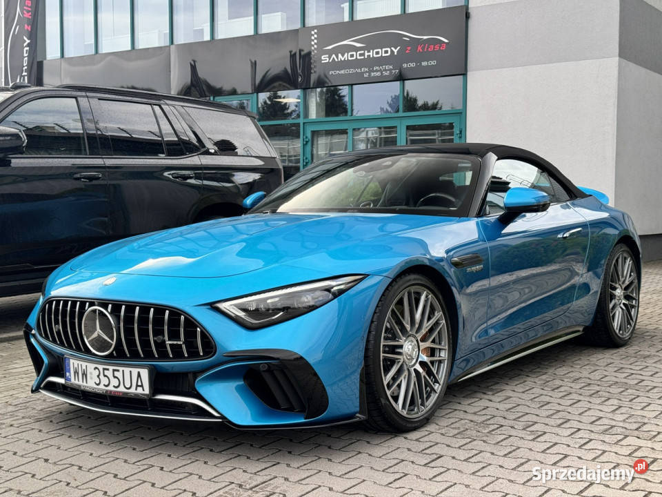 Mercedes SL 63 AMG AMG Dynamic Plus Folia PPF światła LED Węgrzce