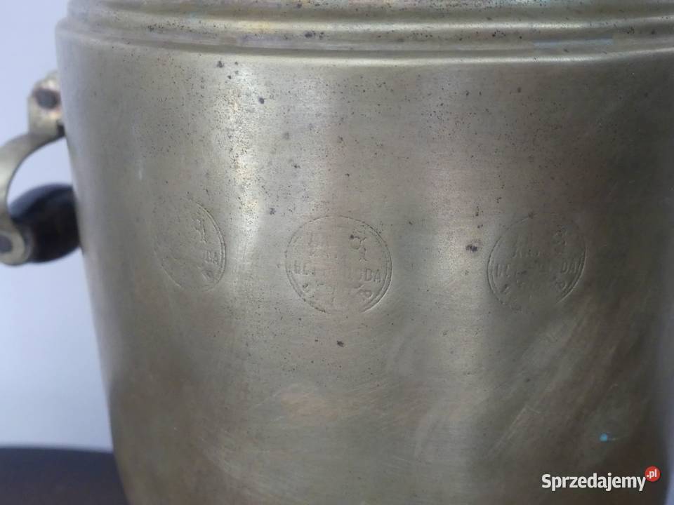 Dekoracyjny samowar braci Woroncow Tuła XIX wiek Poznań