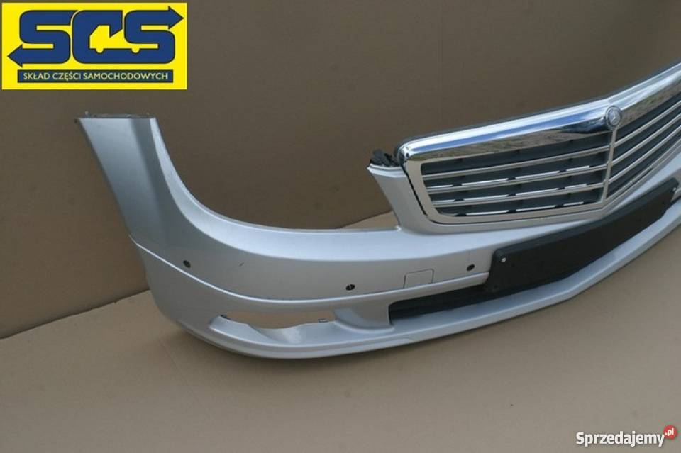 MERCEDES C KLASA ZDERZAK PRZEDNI PRZÓD GRILL Części Bieleń