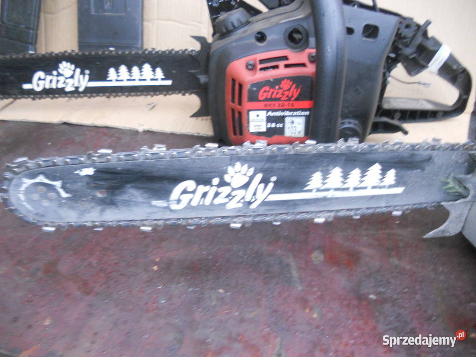 Grizzly Spalinowa pilarka łańcuchowa do drewna podkarpackie sprzedam