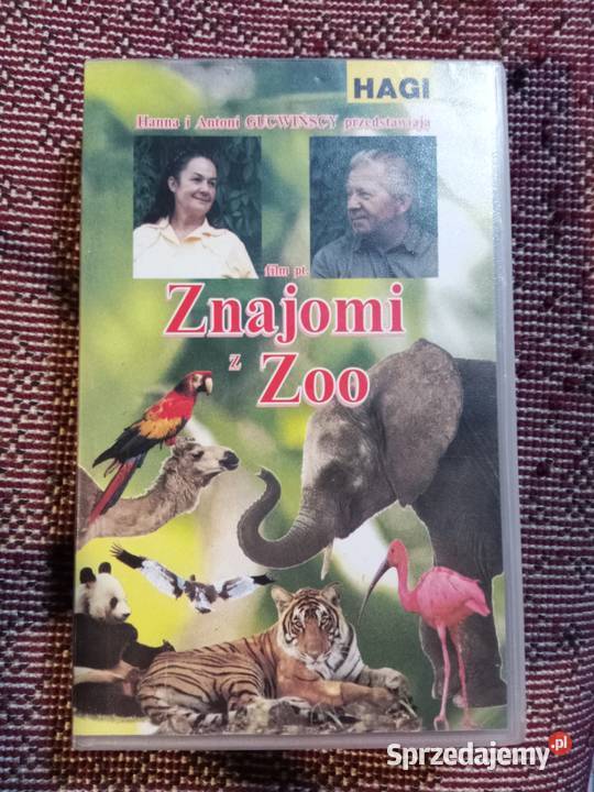 Kaseta VHS Znajomi z Zoo Gucwinscy 1994 r
