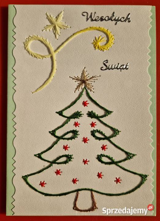 Kartki na Boże Narodzenie Rękodzieło Wieliczka
