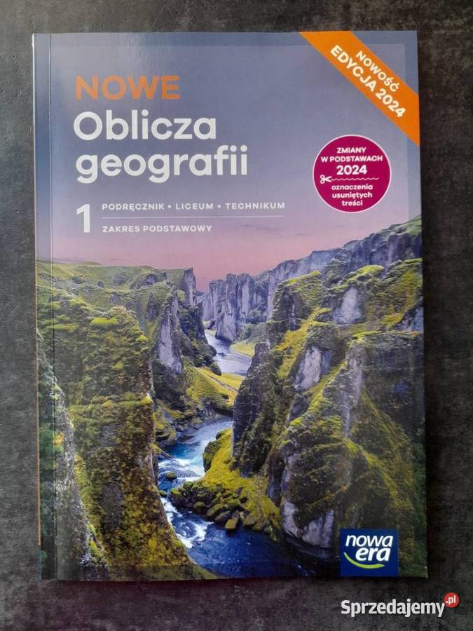 NOWE Oblicza geografii 1 LO Podręcznik Zakres