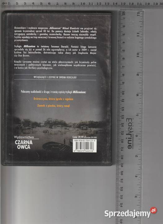 Mężczyźni którzy nienawidzą kobiet Stieg Larsson Audiobooki i e-booki Pruszków