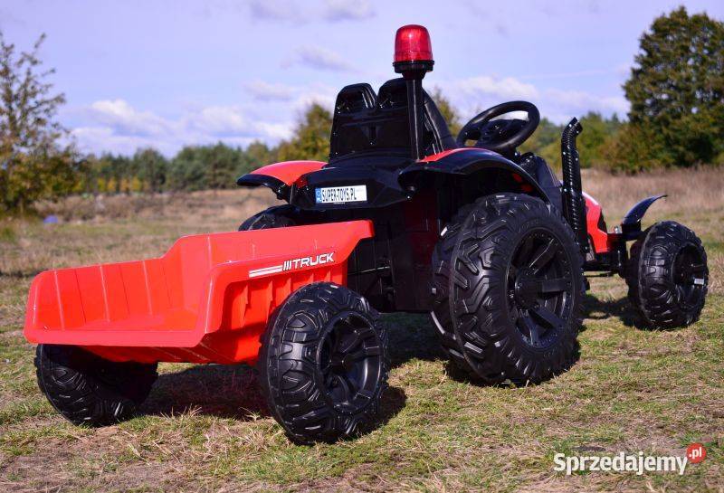 BAWIBUS Auto TRAKTOR XERION z przyczepą na Myszków