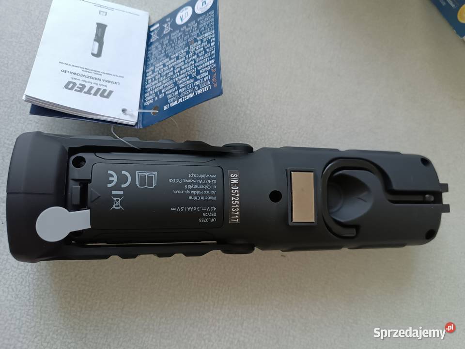 Latarka warsztatowa LED firmy LETHE WORKS Kędzierzyn-Koźle sprzedam