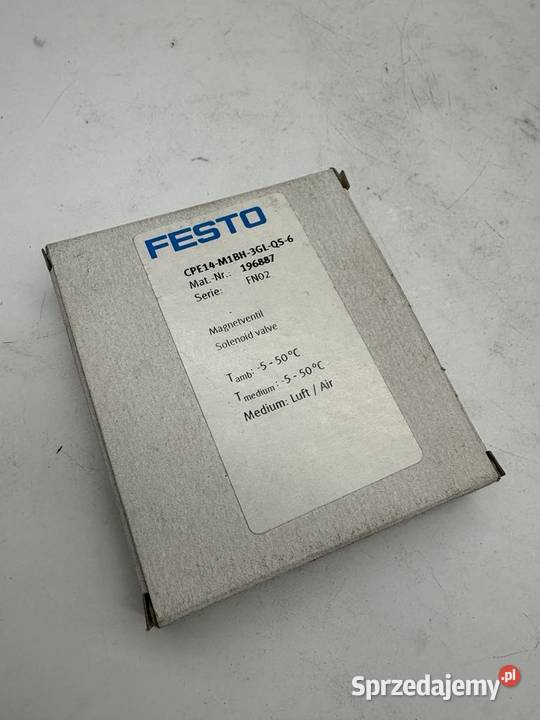 Festo CPE14M1BH3GLQS6 196887 Elektrozawór Warszawa sprzedam