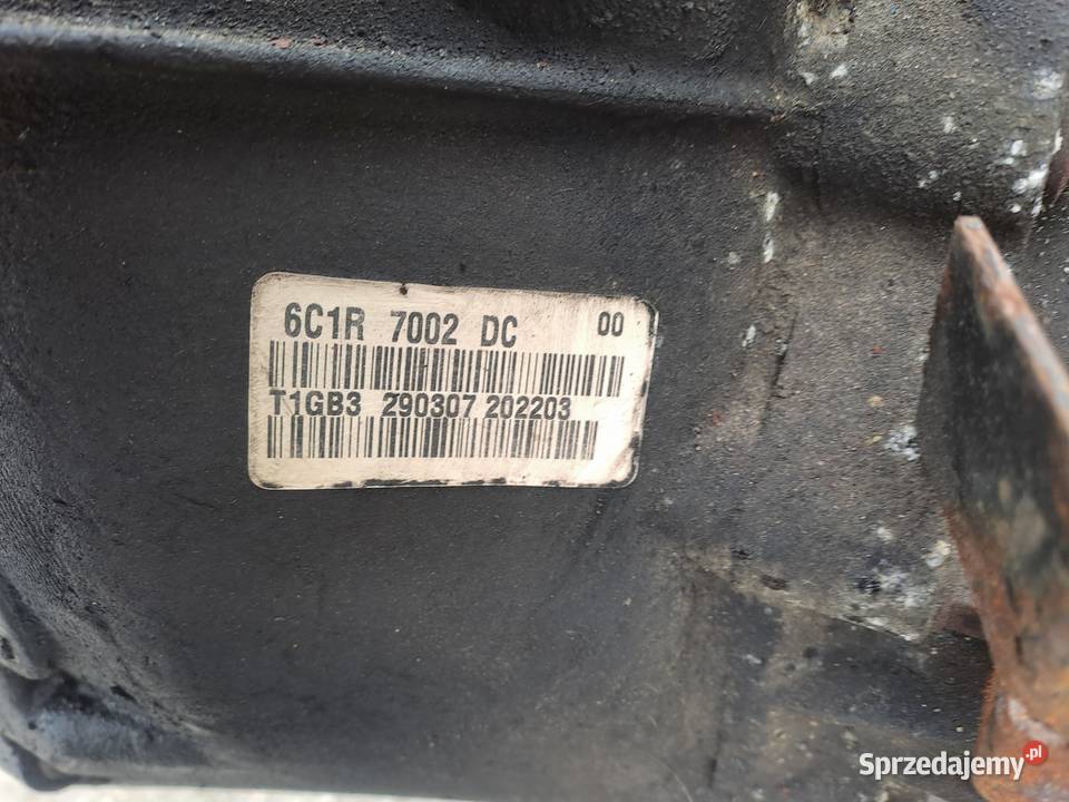 Ford Transit MK VII 22 TDCi skrzynia biegów Rok produkcji 2010 Jastrzębie-Zdrój