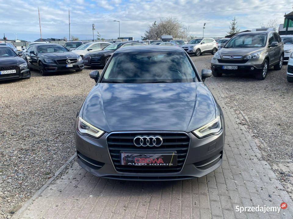 Audi A3 Sportback 16TDI 110 xenon ledy Navi lakier metallic Gdańsk