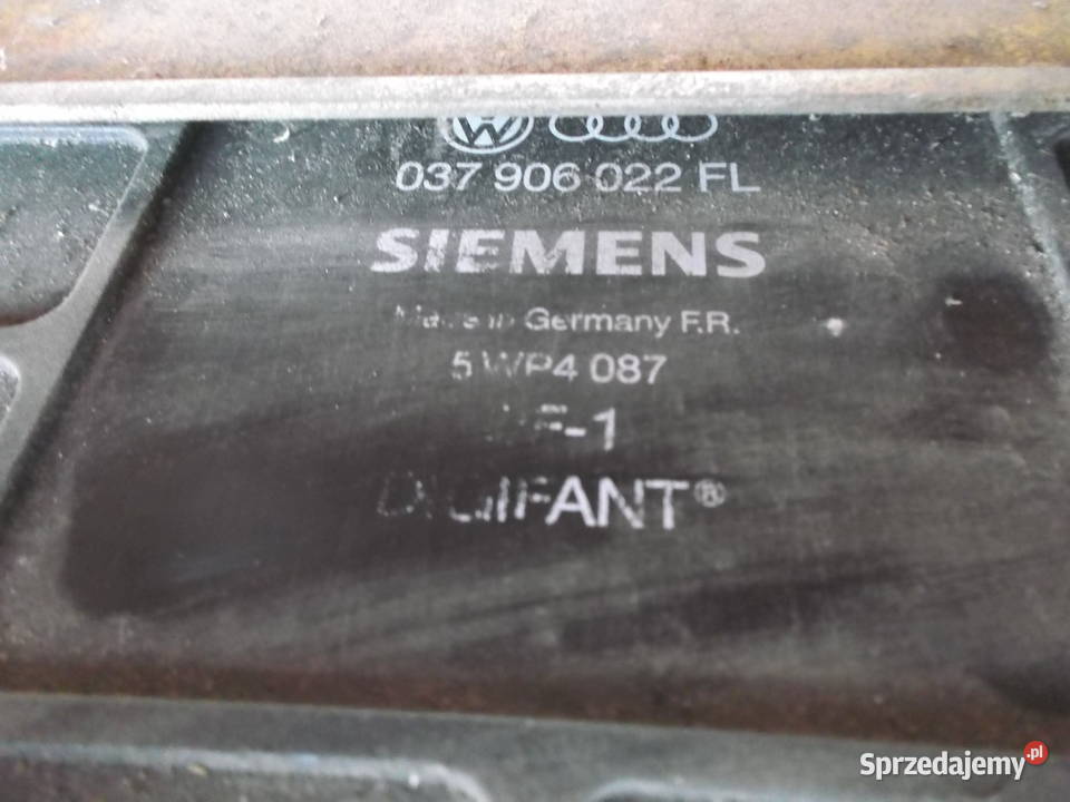 AUDI VW T4 PASSAT GOLF SEAT SIEMENS 037 906 022 Układ elektryczny Świerzawa