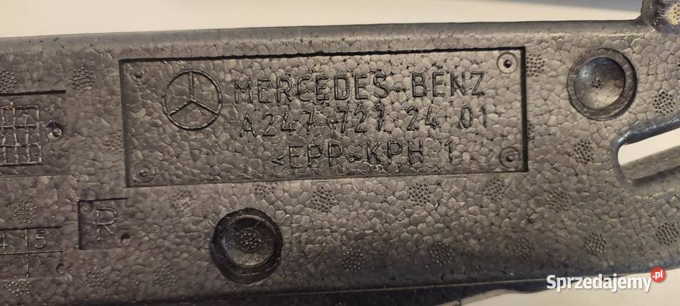 MERCEDES W247 WYGŁUSZENIE DRZWI PRAWY PRZÓD Drzwi dolnośląskie sprzedam