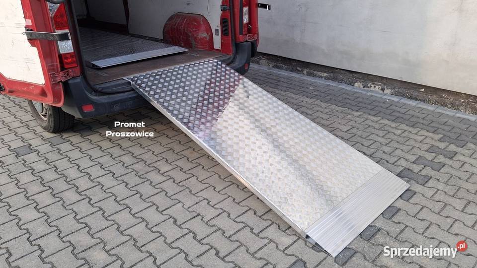 Rampa Aluminiowa 225x100 do 1200 Najazd Podjazd Proszowice