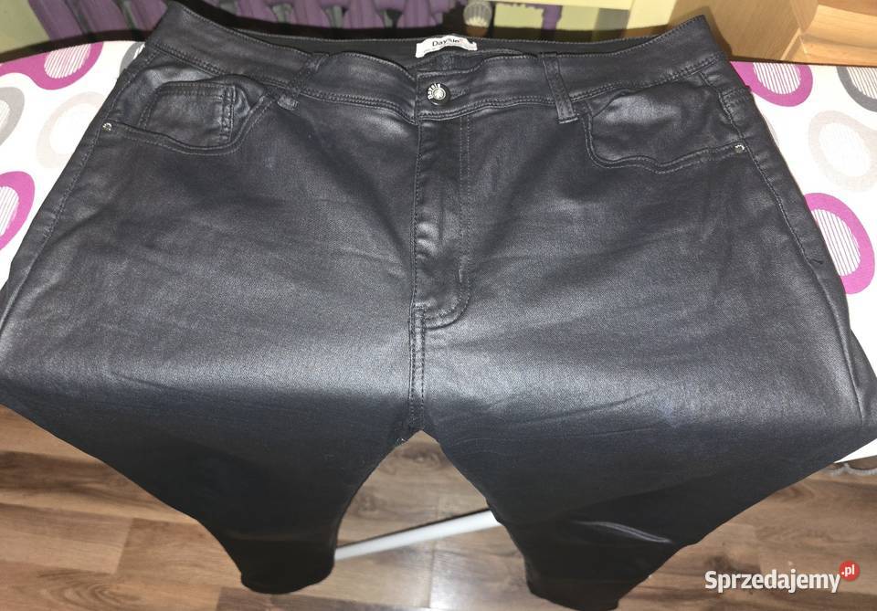 Spodnie Daysie modelujące woskowane dopasowane Długie Sosnowiec