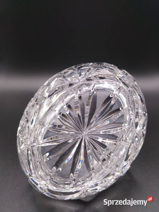 Vintage kryształowy koszyczek 2 Gdańsk