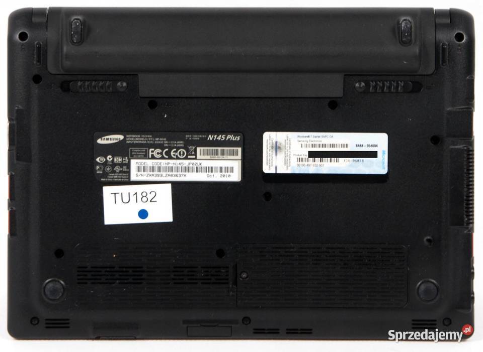 SAMSUNG NPN145 PLUS WIFI Kamera Sprawny w super Laptopy i netbooki Warszawa