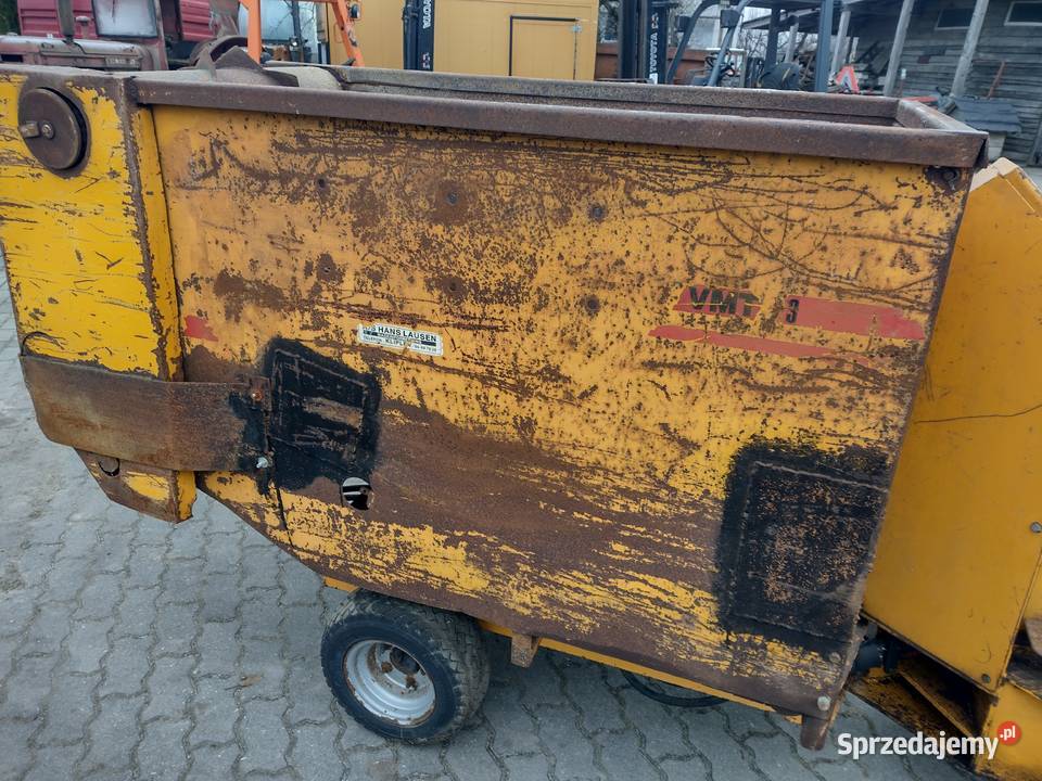 Mini wóz paszowy paszowóz samojezdny vmt 3 kujawsko-pomorskie Sośno