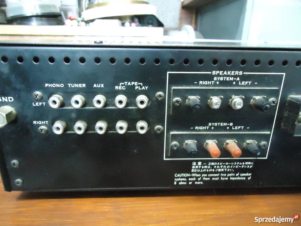 STARY KULTOWY WZMACNIACZ AUDIO SANSUI AU4400 Nowy Sącz
