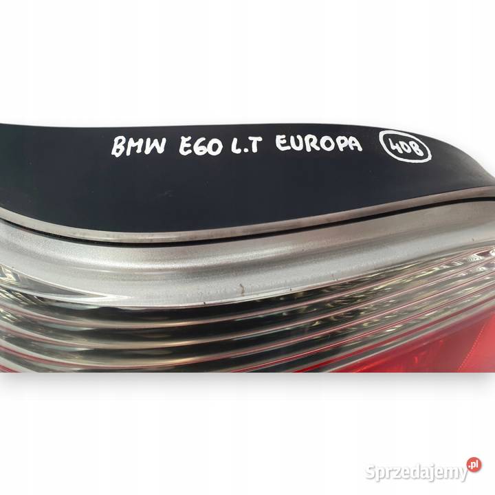 LAMPA LEWA BMW E60 SEDAN 20032007 tylna tylnia Chełm