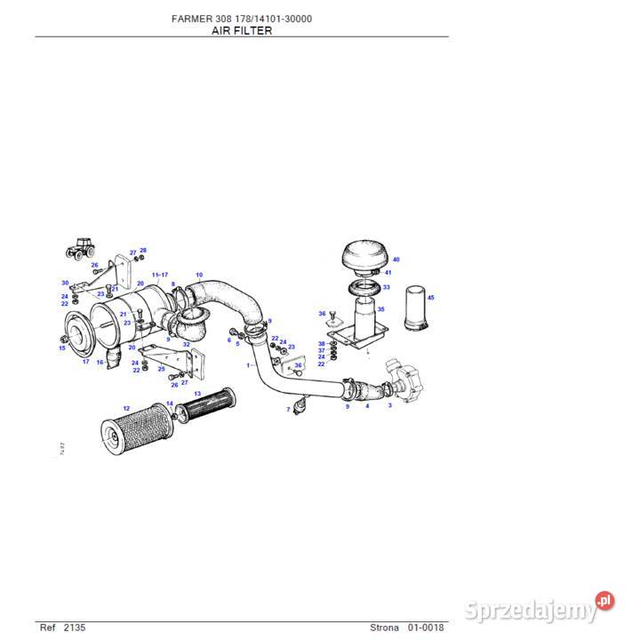 FENDT FARMER 308 LSA turbomatik 1988 r katalog Rok wydania 1988 Gdańsk