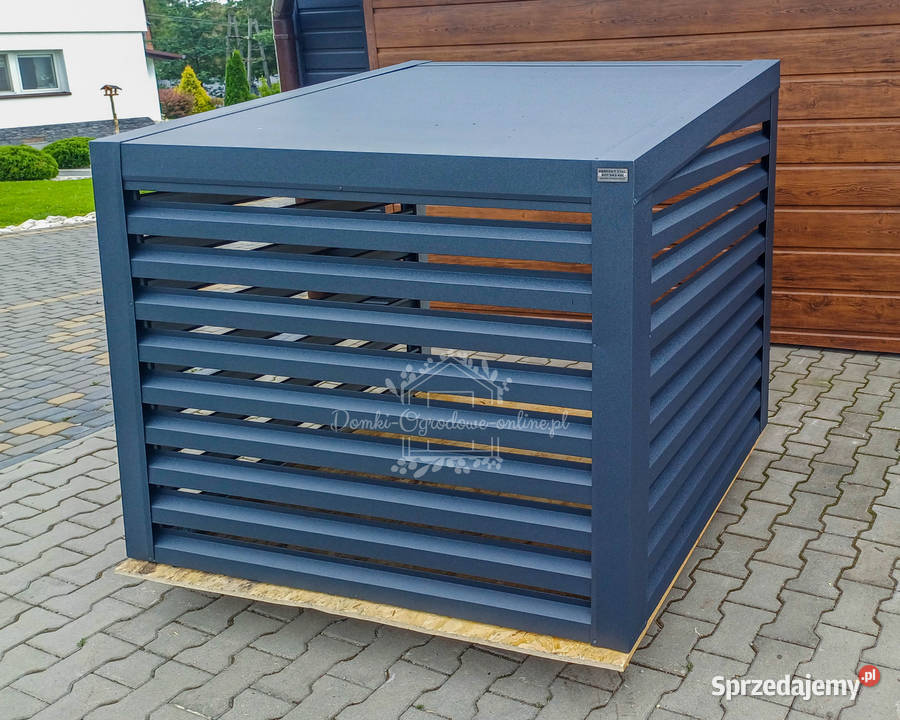 Osłona Klimatyzatora 90x80x90 Antracyt Zabudowa Ciechanów