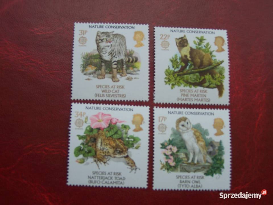 Wielka Brytania 1984 MNH Mi 97983 Fauna śląskie