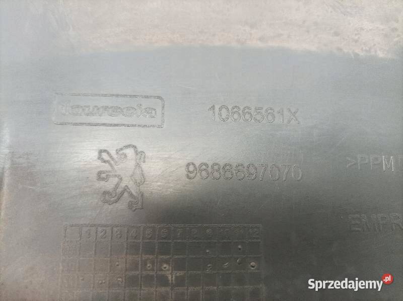 OSŁONA GÓRNA PASA PRZEDNIEGO Peugeot 508 I 2010 Osłony i zaślepki