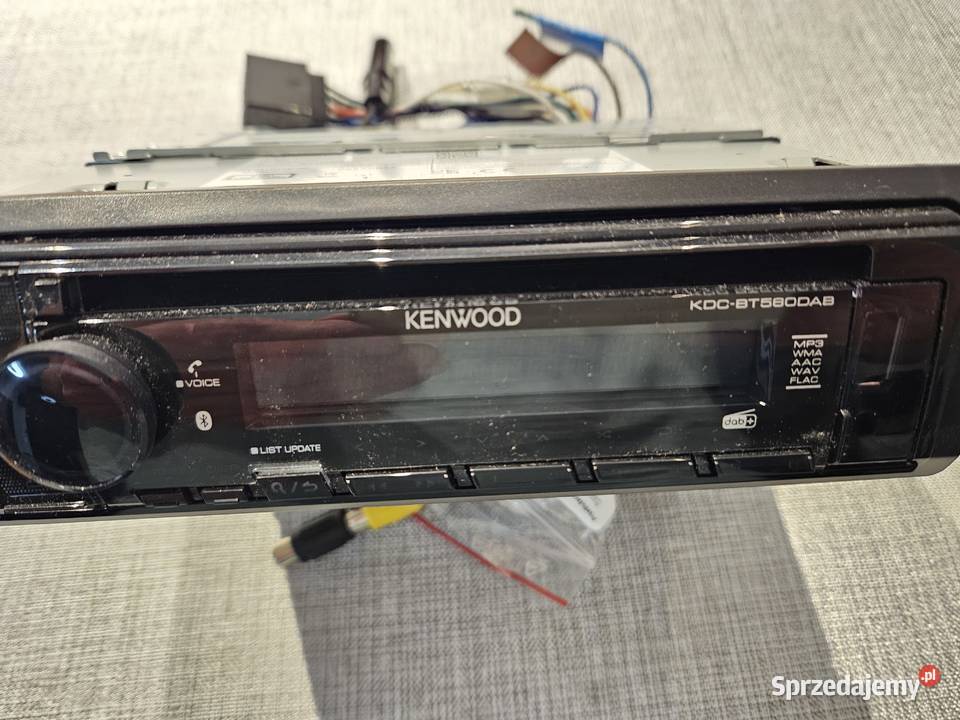 Używany KENWOOD KDCBT580DAB FLAC USB Bluetooth Poznań