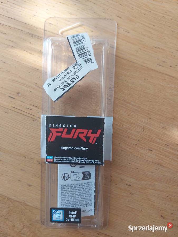 Pamieć ram ddr4 32gb 3200mts Nowy Sącz
