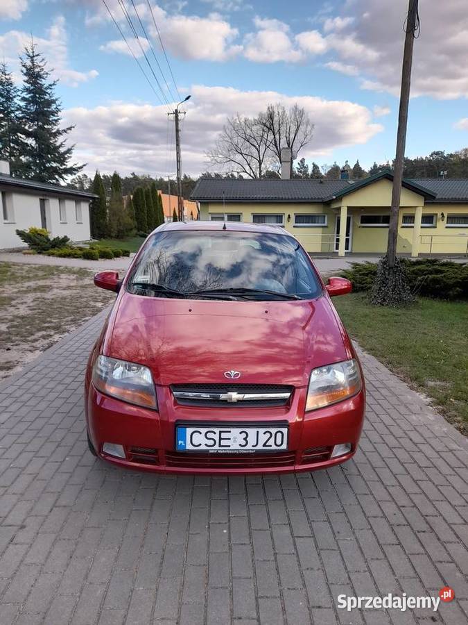 Kalos 2003 14benzyna 198 przebiegi zdrowy czysty Kalos Sępólno Krajeńskie