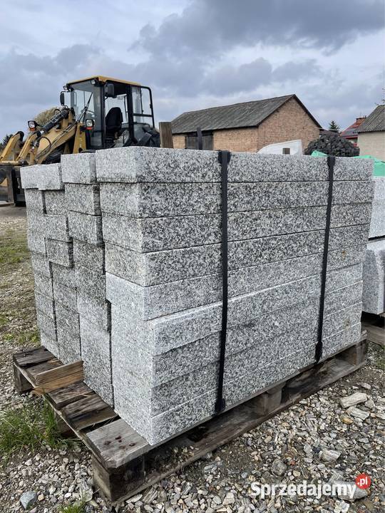 Obrzeże Ogrodowe 8x20x100 Szaey Granit Opornik Budownictwo i akcesoria Warszawa