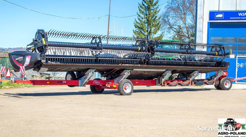 Heder MacDon FD 135 FLEXDRAPER 2018 107 M Zbożowe dolnośląskie Kudowa-Zdrój