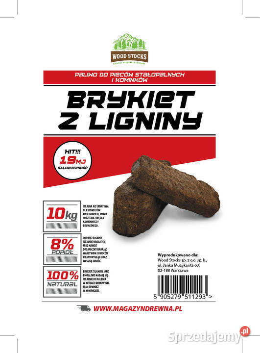 Brykiet z Ligniny Dom i Ogród Warszawa