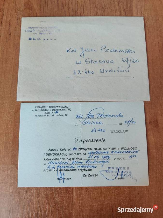 Dyplom uznania obronę ojczyzny 1939 r i inne Myszków