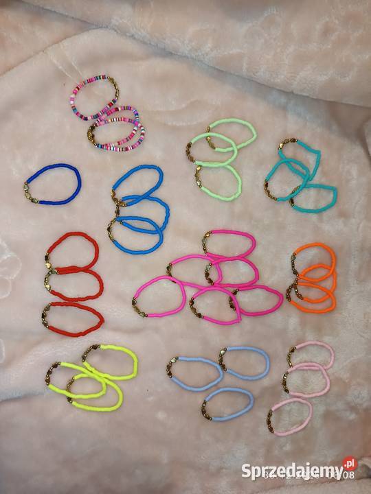 Bransoletki na gumce Bransoletki Myślenice sprzedam