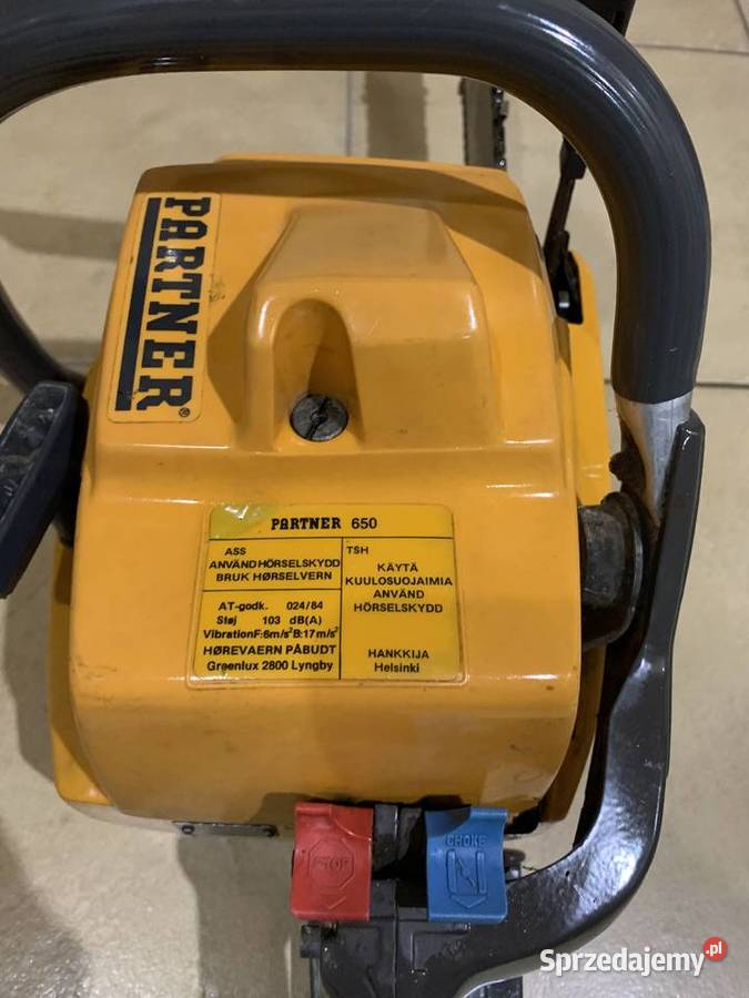 Mocna Piła spalinowa Partner model 650 Gdańsk
