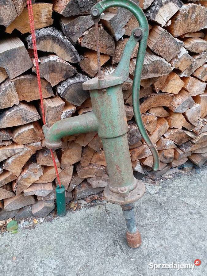 Dekoracja ogrodowaZabytkowaPompa abisynka Barlinek