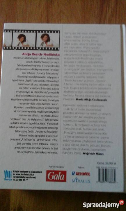 Alicja ReichModlińska Alicja drugiej stronie Rok wydania 2014