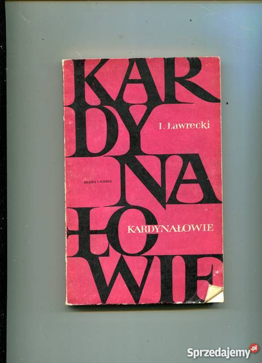 Kardynałowie Ławrecki Rok wydania 1965 zachodniopomorskie Szczecin sprzedam