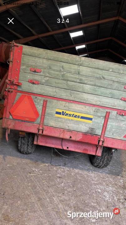 Sprzedam przyczepę wywrotkę Vestas 5 Ton Rzeczyca