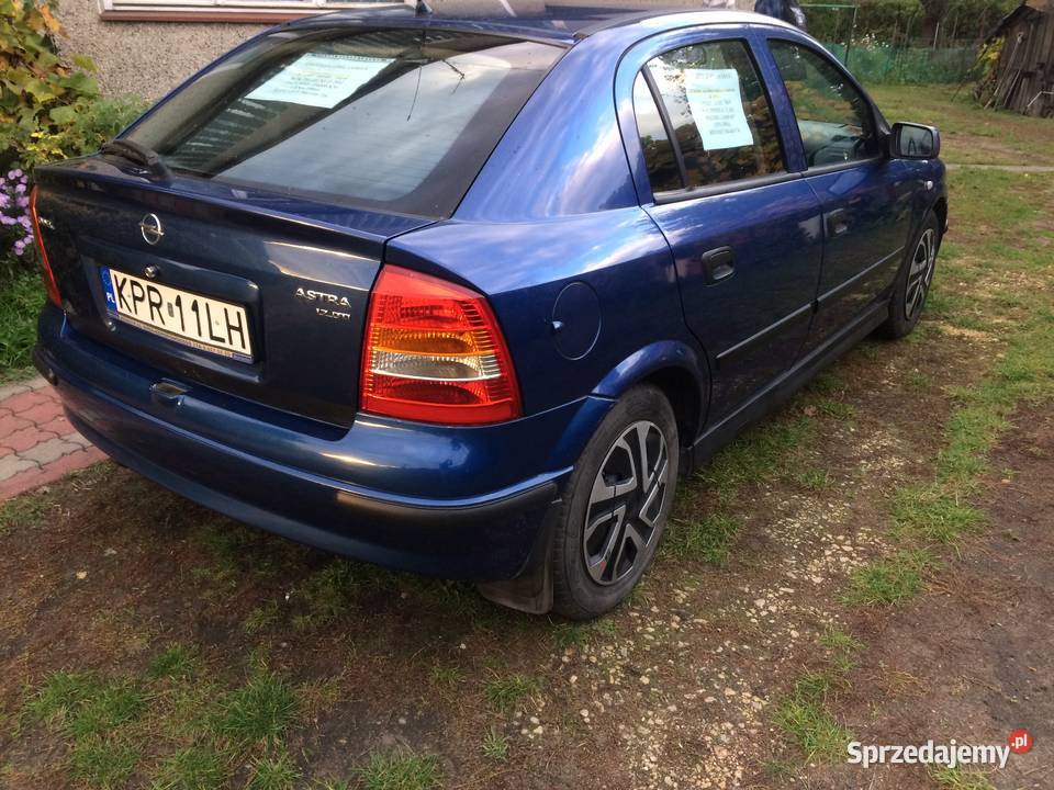 Opel Astra G 2002 17 DTI Isuzu Zadbany Oszczędny Dąbrowa Górnicza sprzedam