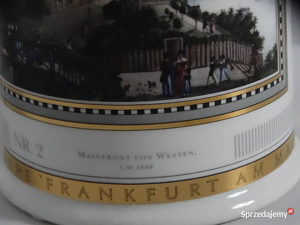 Limitowany Kufel 1200 lat Frankfurtu Binding Biłgoraj