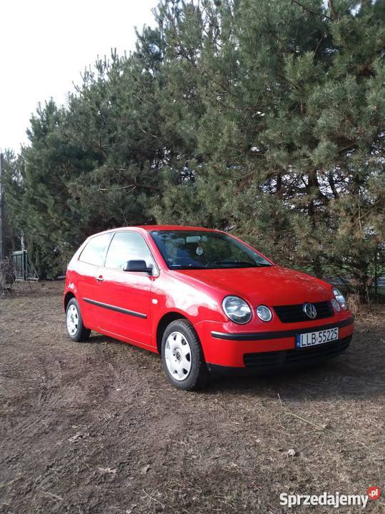 VW POLO 9N 12B 3D BEZ KLIMY czerwony Wola Lisowska