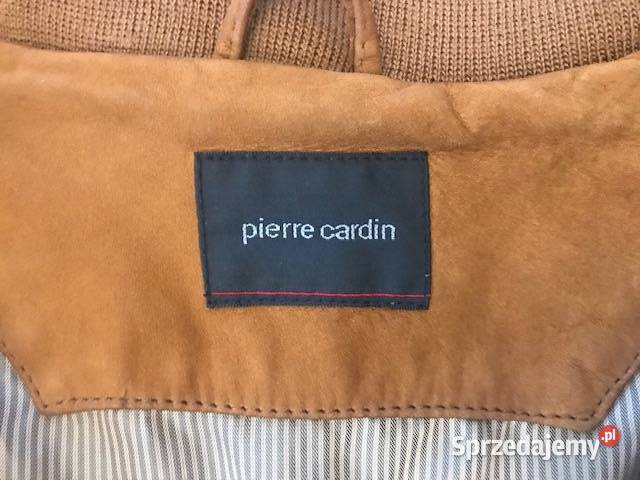 Kurtka zamszowa Pierre Cardin brązowy/beżowy Kurtki i płaszcze Mrągowo