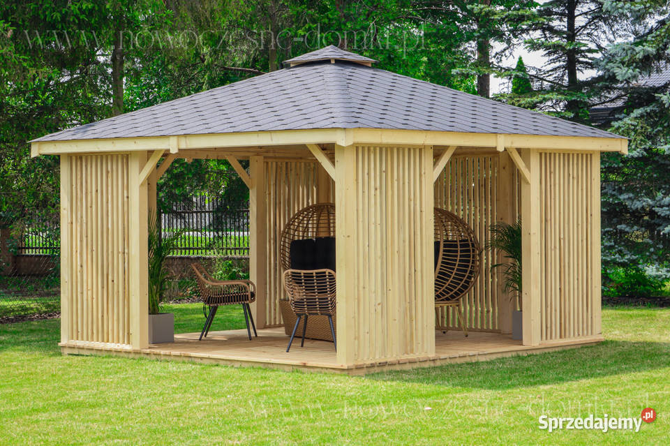 Altana ogrodowa Napoli 1 wym 4x4m Producent Ogród