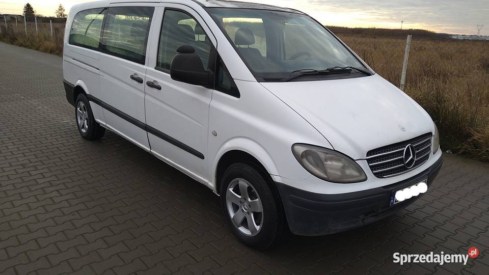 mercedes vito 2007r 22 cdi 6 osobowy long długi Szczecin