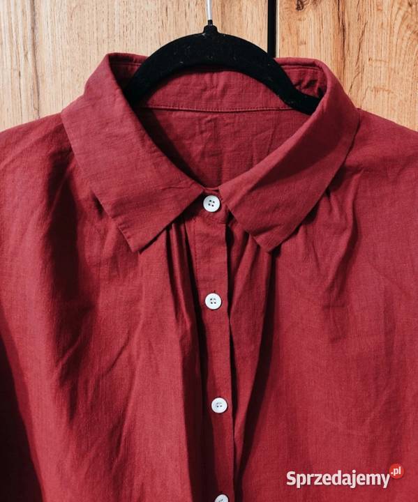 Zestaw koszula szorty na co dzień piżama czerwony Pozostałe warmińsko-mazurskie